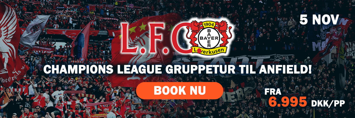 Liverpool FC vs Bayer Leverkusen Grupperejser